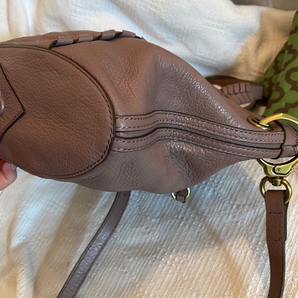 orYANY- Cassie pebbled leather mini convertible satchel - NWT - Picture 12 of 13